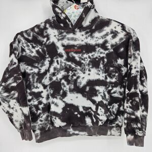 Raw Gear Hoodie Mens Large Tie Dye Sweatshirt Gym Workout Embroidered Logo
